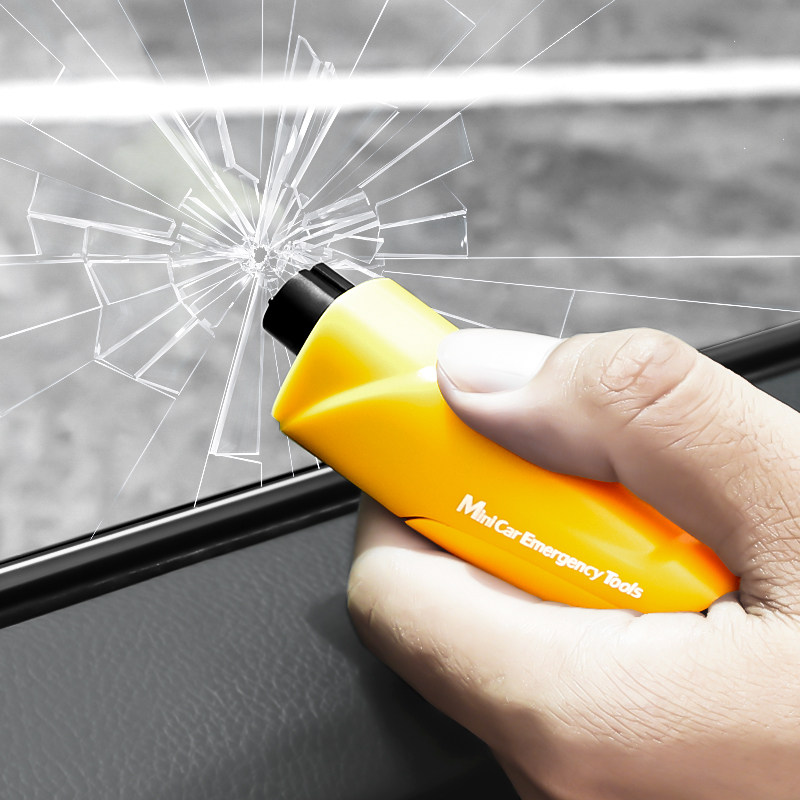 安全锤工具_含安全带割刀公交破窗器迷你汽车安全锤水下逃生工具击破