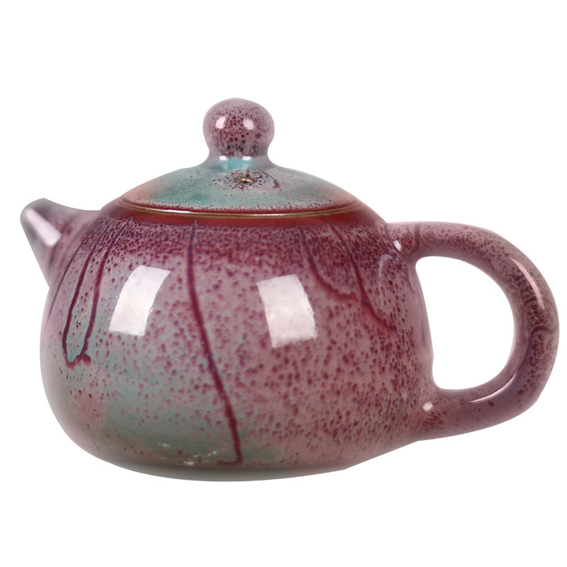 苗长强大师工作室 器世界定制款美林款 钧瓷茶具 钧窑茶壶