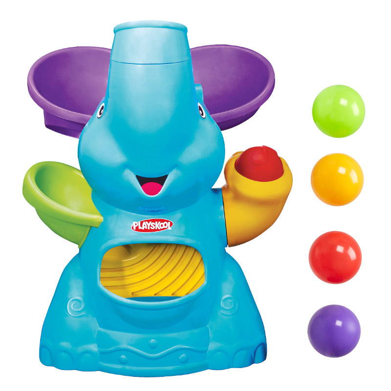 孩之宝 儿乐宝音乐大象波波球 家庭互动启智玩具 儿童玩具礼物