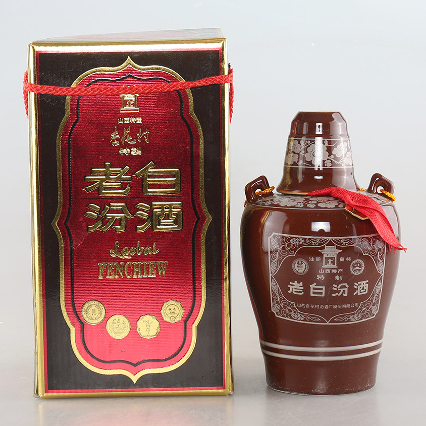 (中国名酒)1995年53度500l特制老白汾酒1箱6瓶