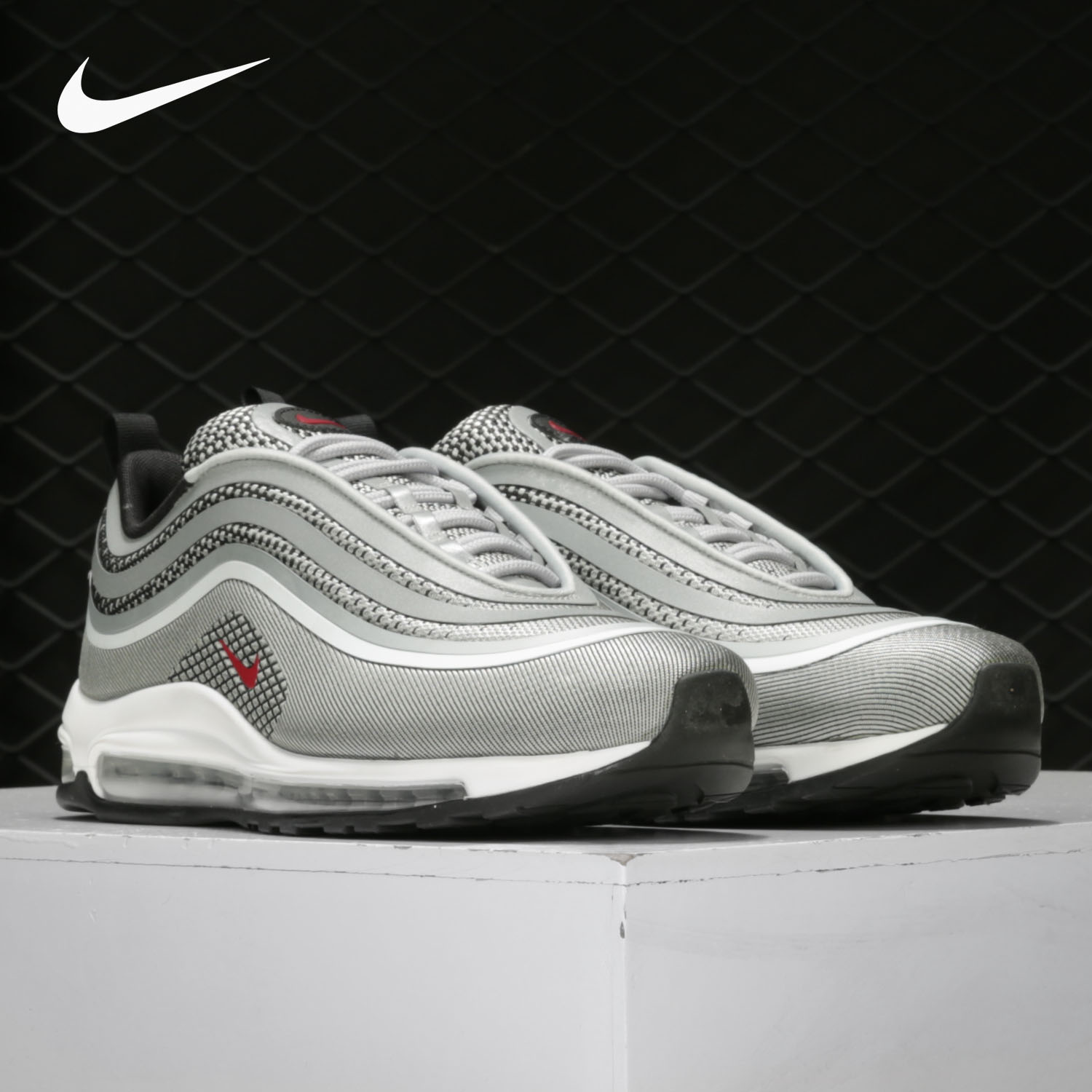 耐克max97鞋带系法,airmax97鞋带系法 nike耐克正品airmax97ultra男子休闲运动气垫跑步鞋918356