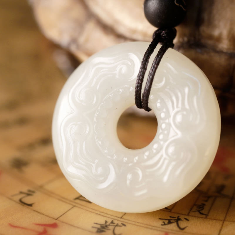 云澜饰品和田玉平安扣貔貅如意随身挂件定制吊坠男士