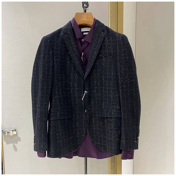 新款迪赛deicae专柜秋冬正品男士羊毛休闲西服 西装外套630131213