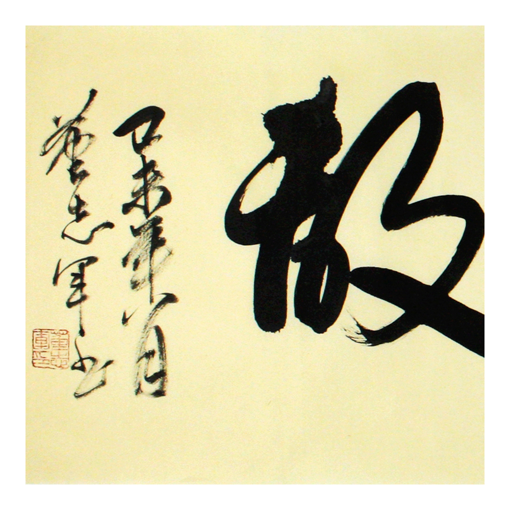 董志军 《仁者无敌》书法家