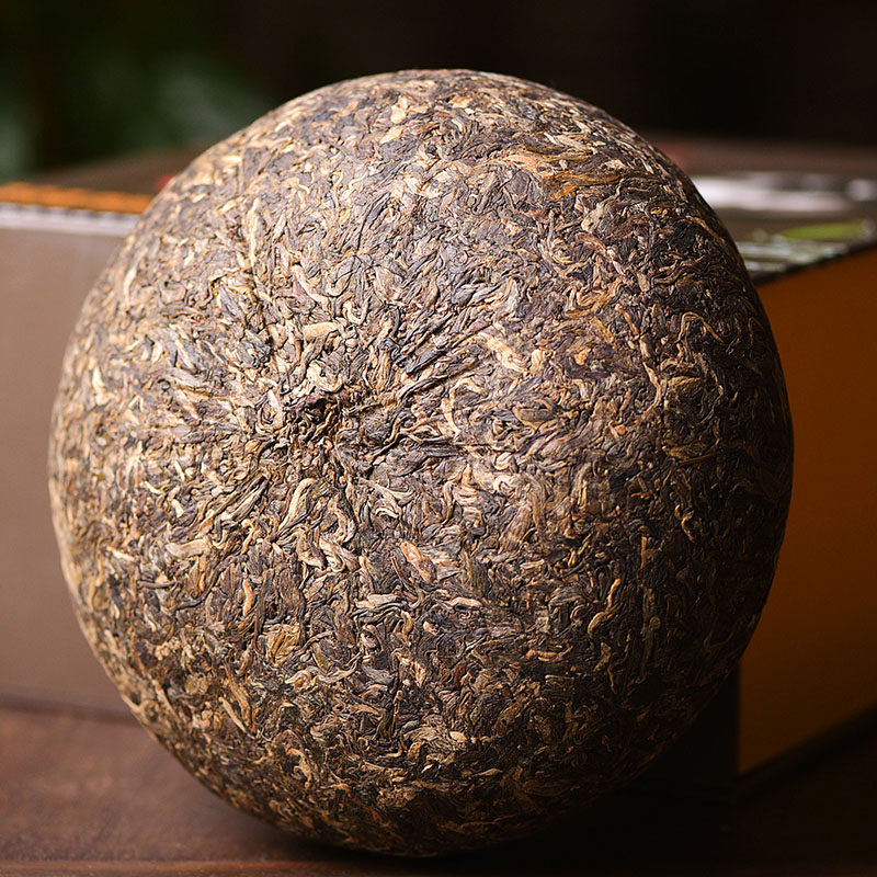 【2kg/个】3个珍藏人头瓜茶6年陈期昆明纯干仓云南普洱茶生茶瓜茶