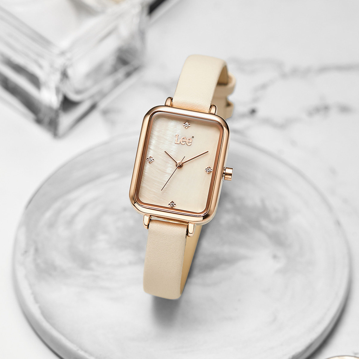 {专属}lee手表女气质ins风简约时尚小表盘女表f117