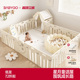 BABYGO星月游戏围栏婴儿防护栏宝宝爬爬垫一体小房子爬行垫室内