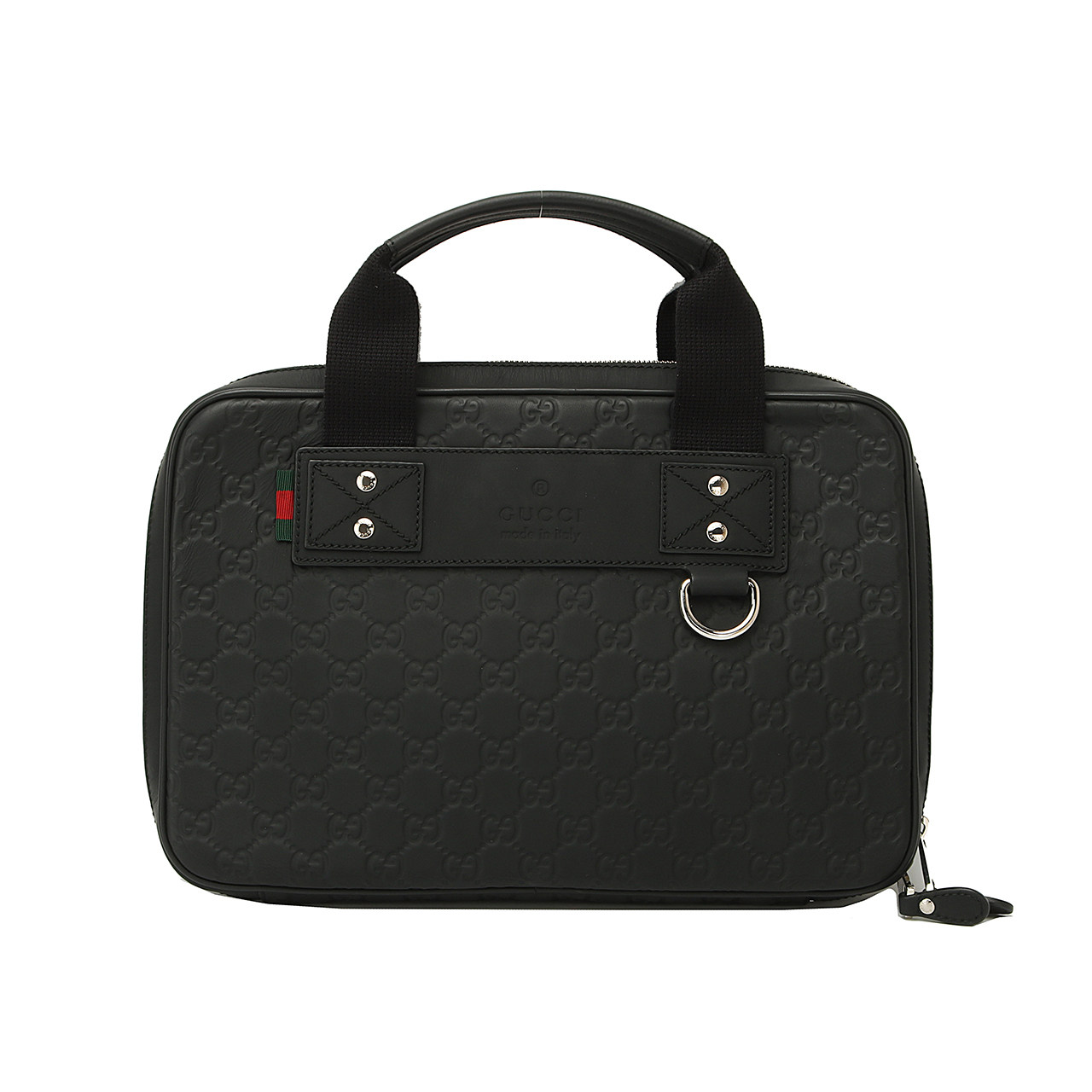 [9.9新]未使用古奇gucci中性手提电脑包zhmp