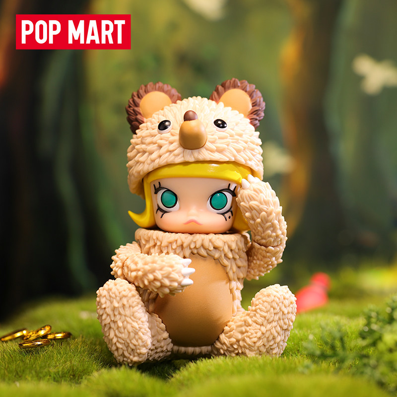 popmart泡泡玛特 molly大久保instinctoy娃娃装侵蚀盲盒手办摆件