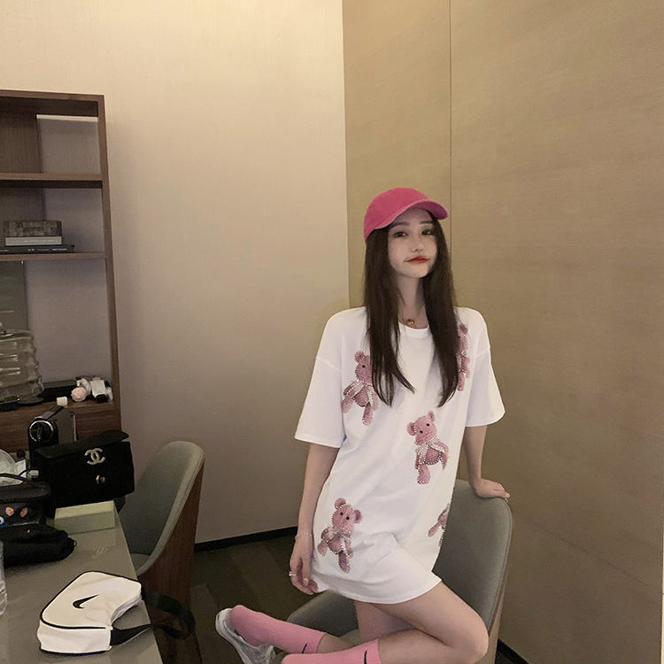 设计恤女宽松消失下衣超火ins网红短袖莫代尔t恤