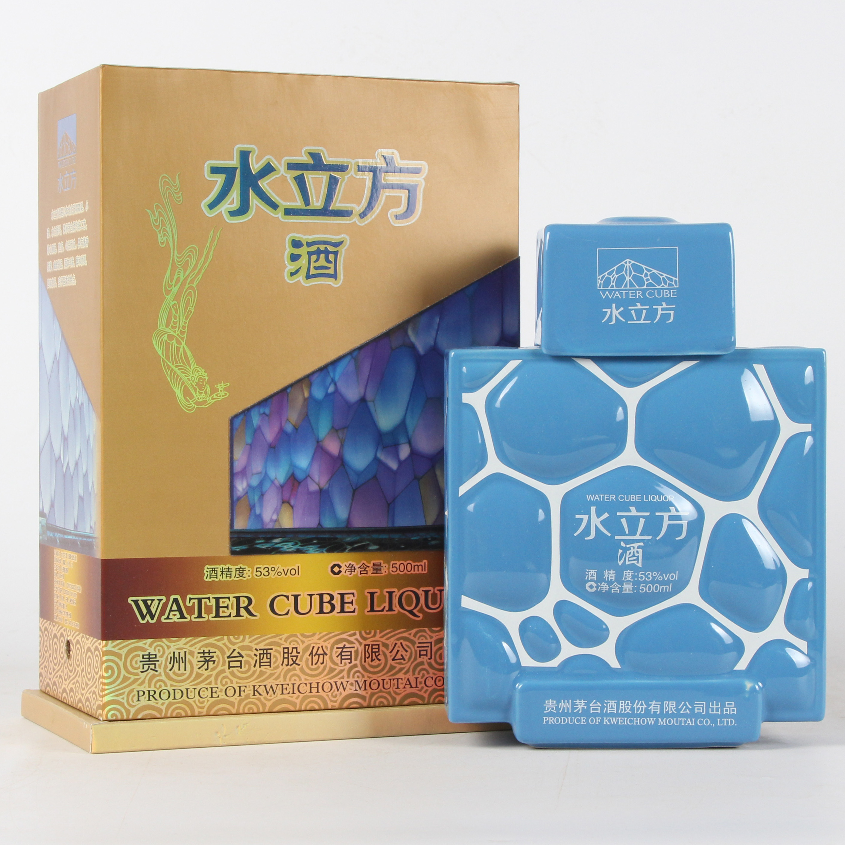 10【酱香经典】2012年水立方茅台酒 53度500ml 一箱6瓶