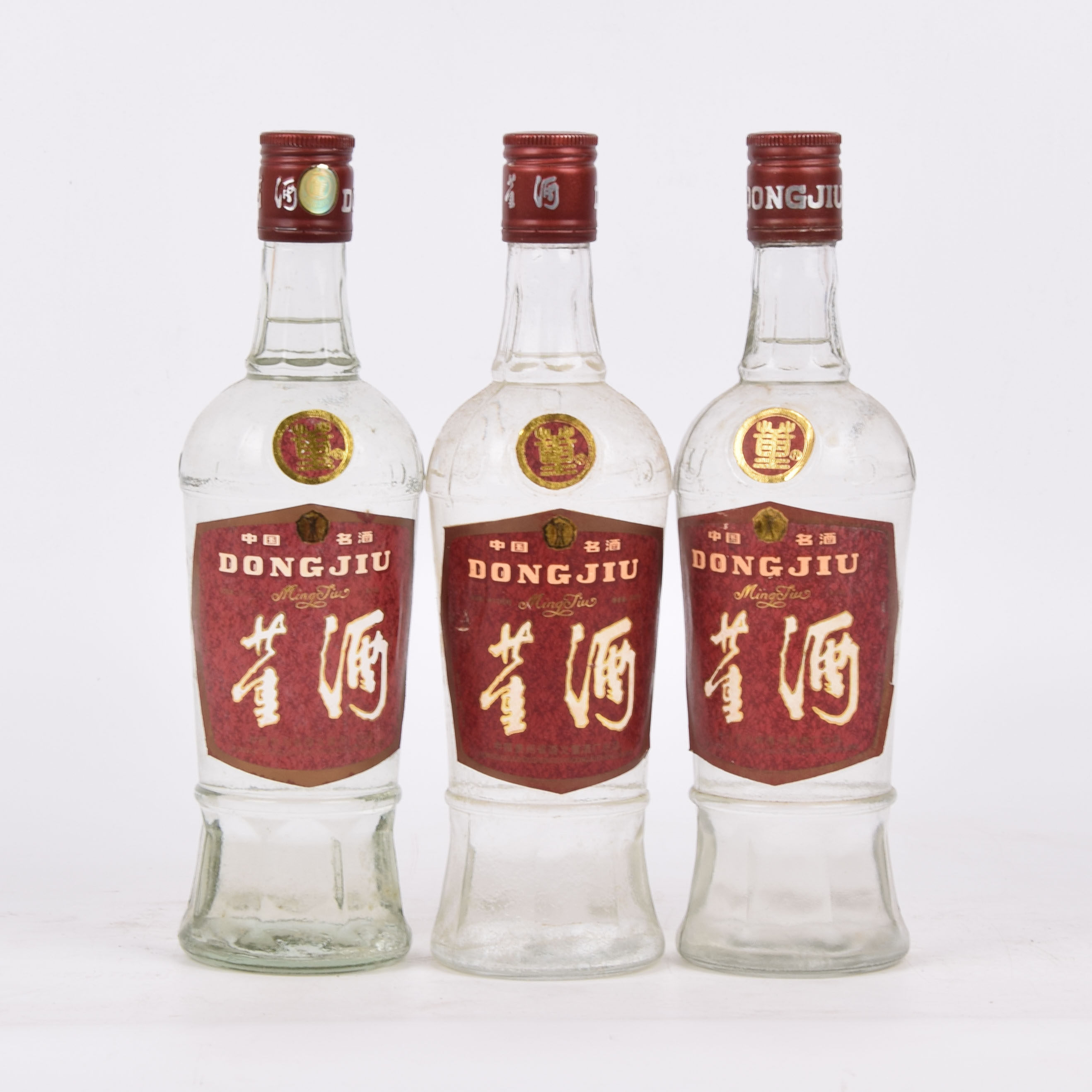 75【中国名酒】1992年董酒 59度500ml红董*3瓶