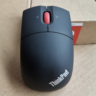 联想Thinkpad小黑蓝牙双模办公鼠标笔记本电脑通用激光无线鼠标