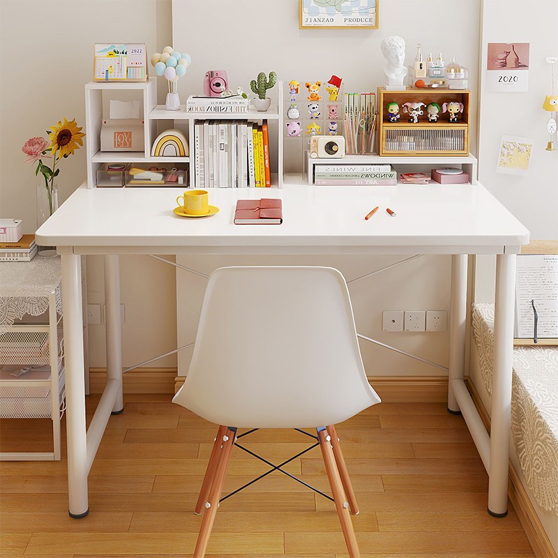 桌子简易出租屋长方形桌子卧室女生工作台书桌家用学生学习电脑桌