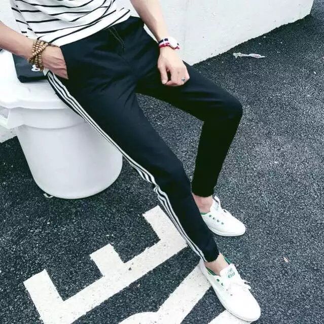 Metrosexual Non-magnetic No iron Sports and leisure pants Ninth pants Korean Edition Feet Haren pants Men's pants Beam feet Cheapin the Men's clothing, Casual pants category - from Buy2taobao.com to provide professional Taobao agent buy service