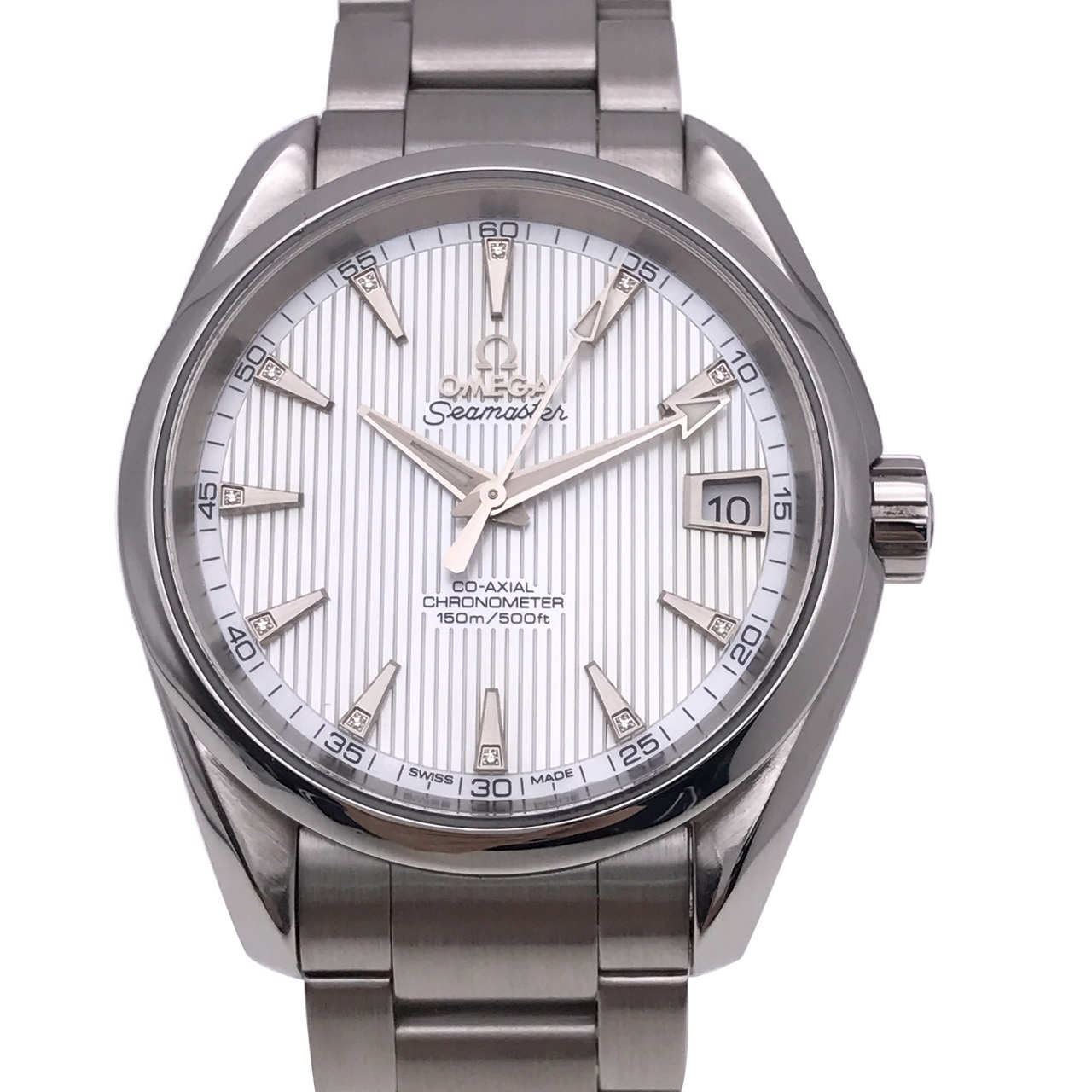 [9.5新]欧米茄 海马系列 贝母面 日历 自动机械 男表hy17022232