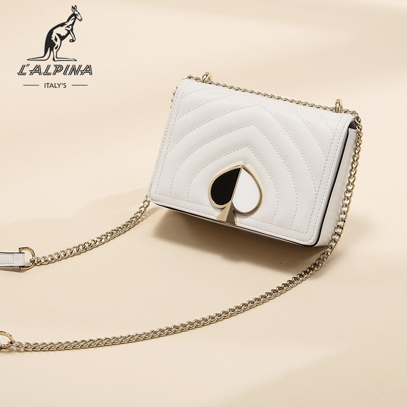 lalpina阿尔皮纳袋鼠包包女2020新款韩版百搭小包包斜跨单肩包