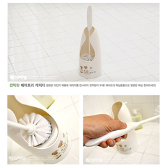 韩国BTLIFE进口  小熊卡通浴室厕所 马桶刷 洁厕刷厕所刷自带底座