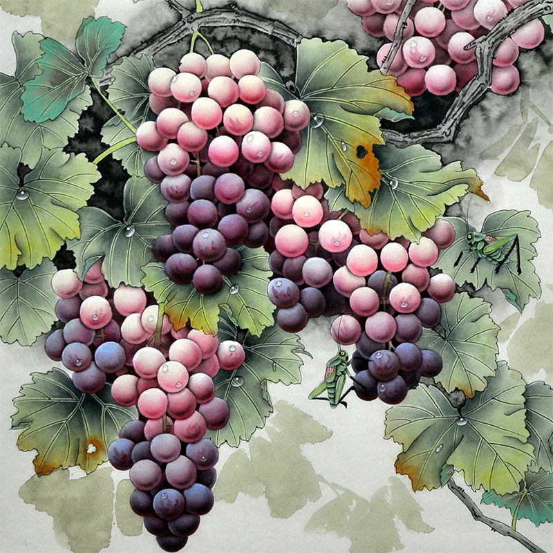 【双十二】 欧阳国德《秋实图》中国书画家协会常务理事