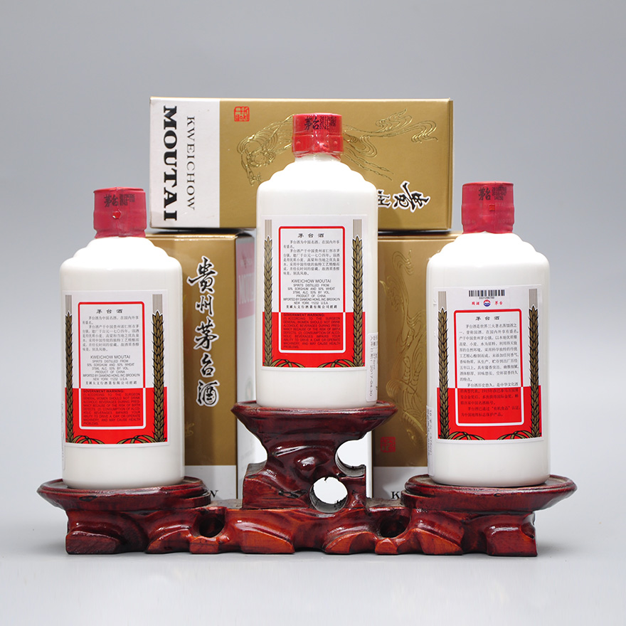【御良-7】2012年-2016年 53度 飞天茅台三瓶 375ml/瓶