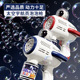 太空宇航员泡泡机手持全自动加特林吹泡泡枪10孔电动儿童玩具