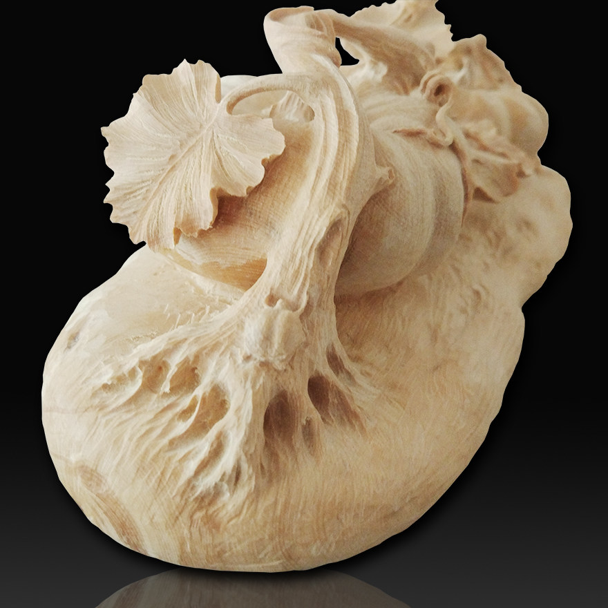 云南文博会大理剑川木雕大师场 国家级工艺美术大师赵树林作品 南瓜