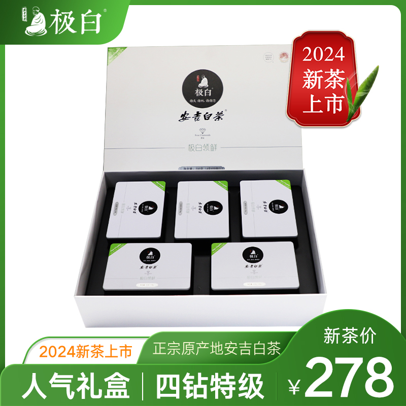 2024新茶绿茶上市极白安吉白茶 