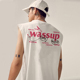 WASSUP HEODS潮牌夏季2024新款纯棉上衣运动健身篮球无袖背心男士