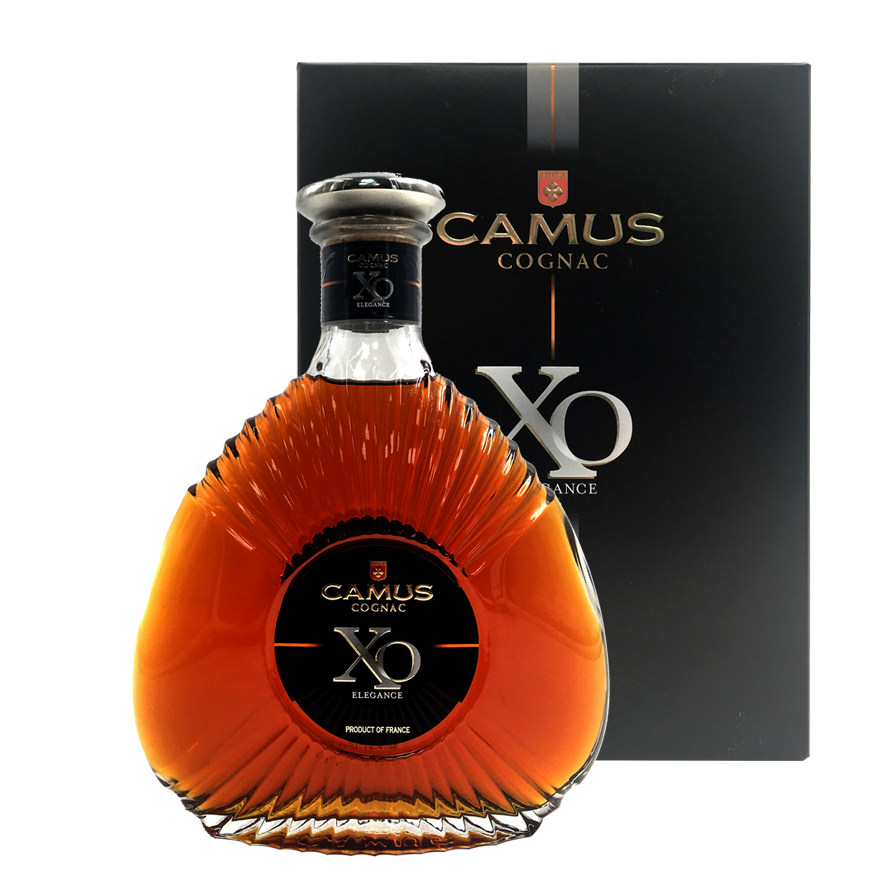 卡慕camus700ml金花经典白兰地干邑xo 1箱共12瓶