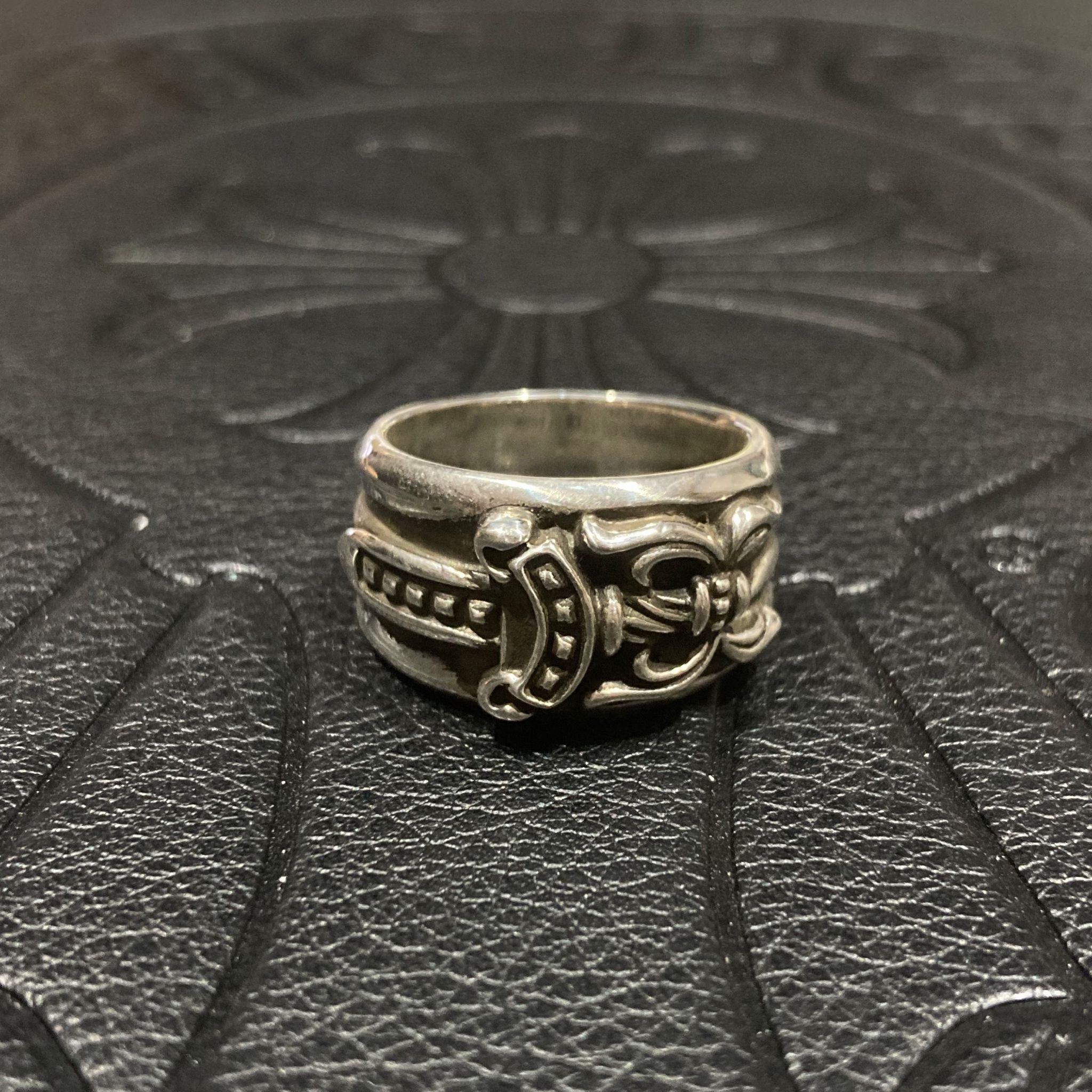 宗克罗心匕首大宝剑925纯银圣剑刺刀权志龙同款指环情侣戒指