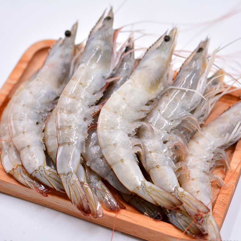北京当日达大虾鲜活海鲜水产基围虾超大冻虾青岛对虾海鲜虾青冰虾