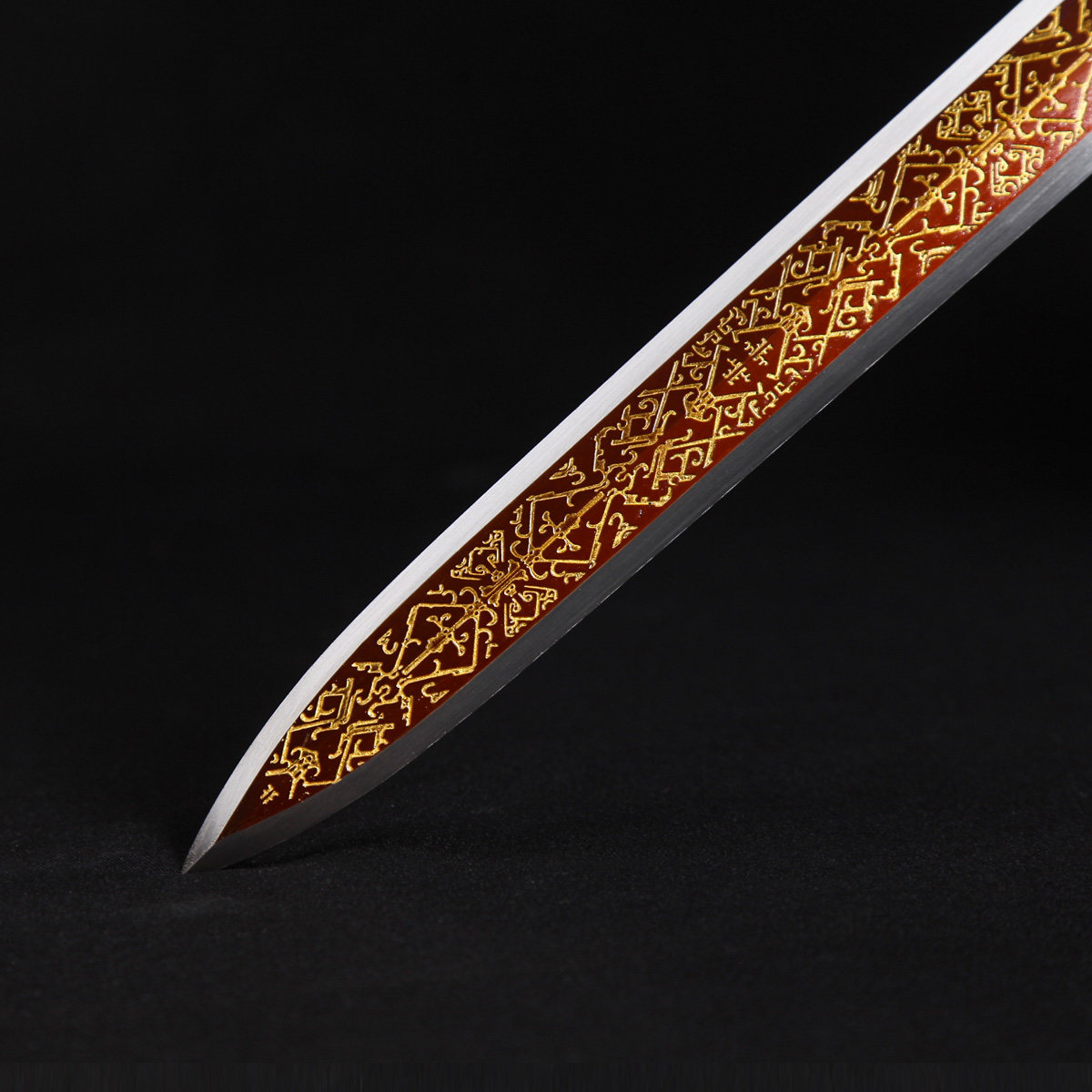 郑国荣 龙纹剑(未开刃) 浙江省工艺美术大师