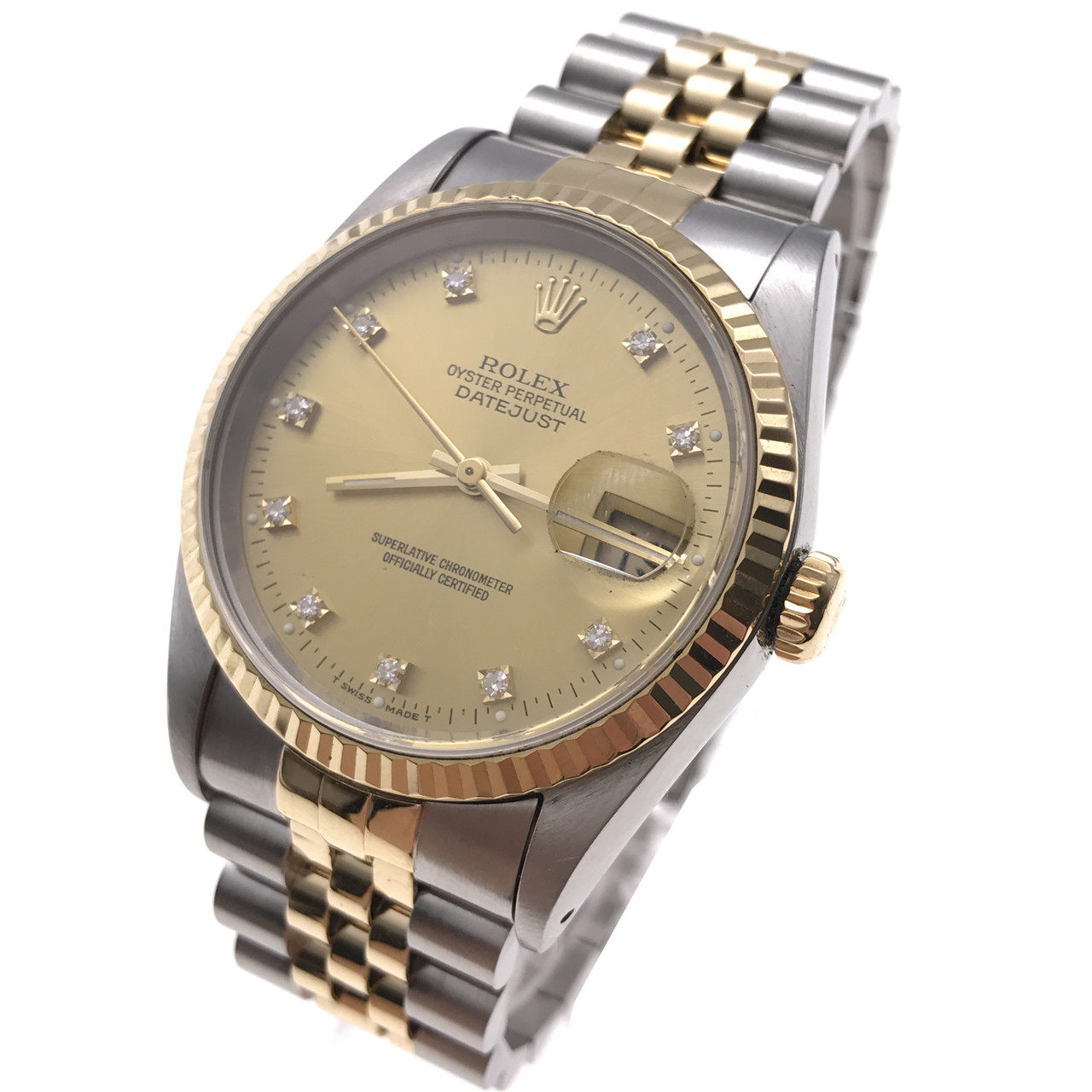 [无保留价][9.0新] 劳力士日志型系列自动机械男表 16233