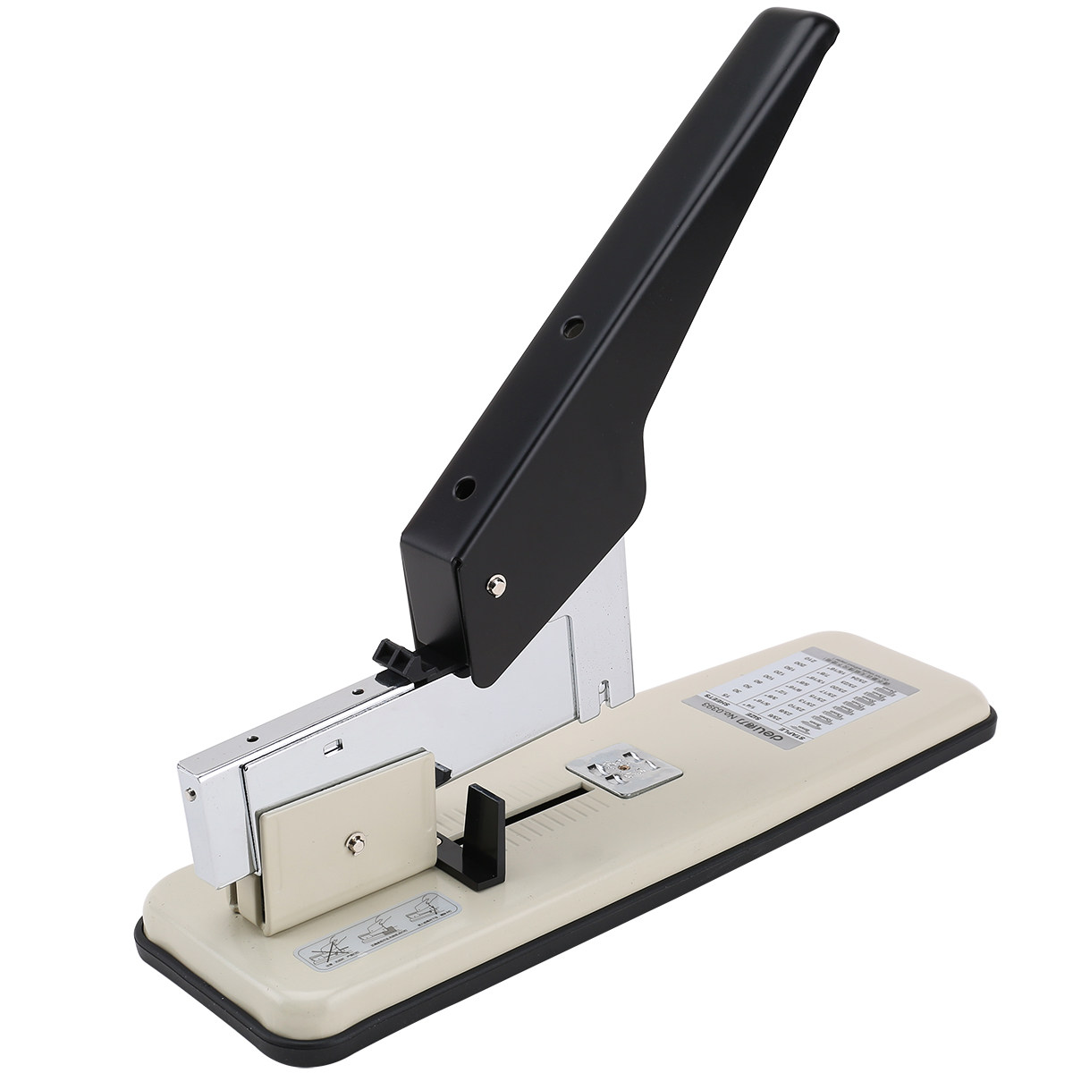 得力0393重型订书机加厚订书器大号装订机商务订210页70g纸张