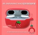 适用JBL ENDURANCE RACE无线蓝牙耳机保护套可爱卡通防摔硅胶软壳