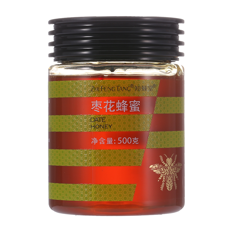知蜂堂农家枣花蜂蜜成熟中段追随花期品质纯正500g