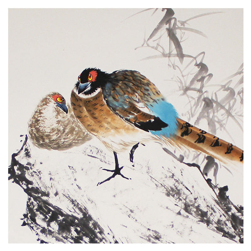 郑正《静观》实力派画家