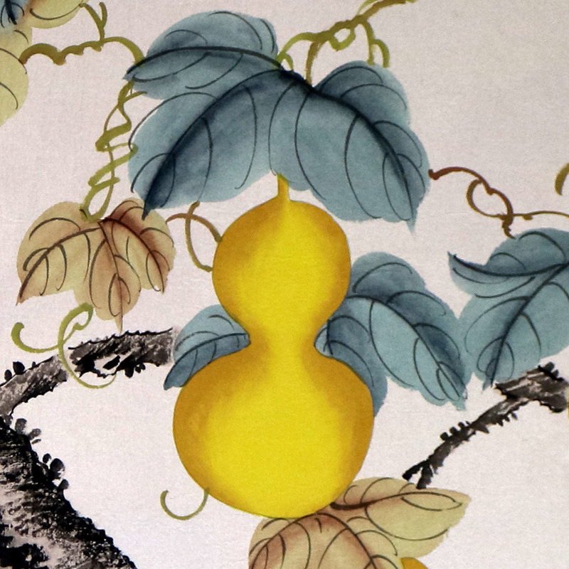 中央美院 凌雪《福禄满堂》 北京美协会员