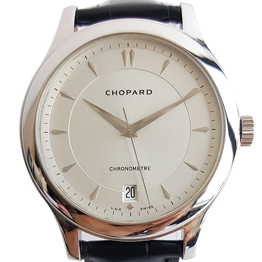 [9.5新]chopard萧邦18k白金161907自动机械表0170317th01