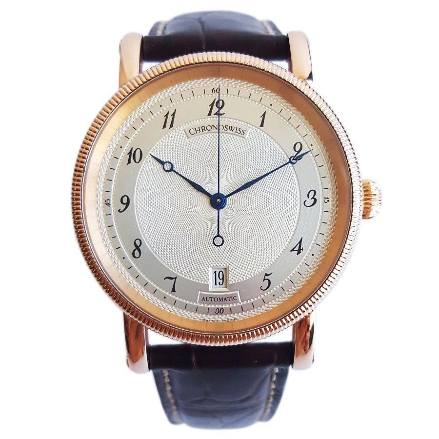 [9.5新]chronoswiss瑞宝天狼星18k玫瑰金自动机械0120917nj03