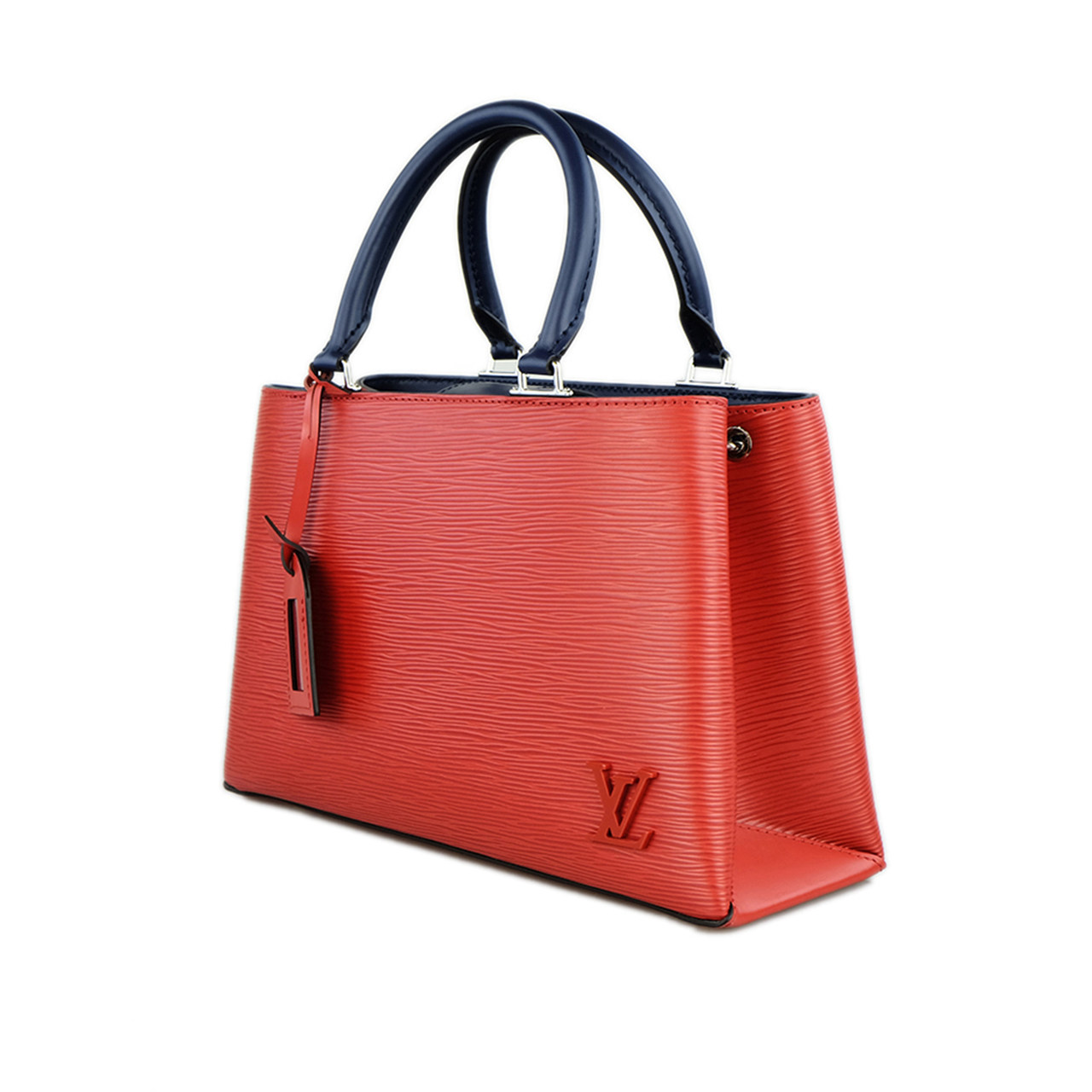 [9.9新]路易威登lv女士红色水波纹kleber单肩包手提包