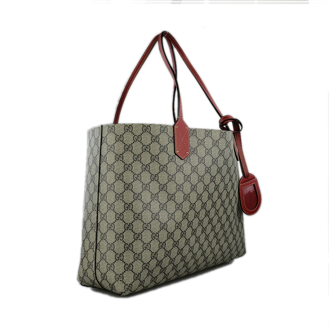 [9.5新]古驰gucci女士双面购物袋手提包