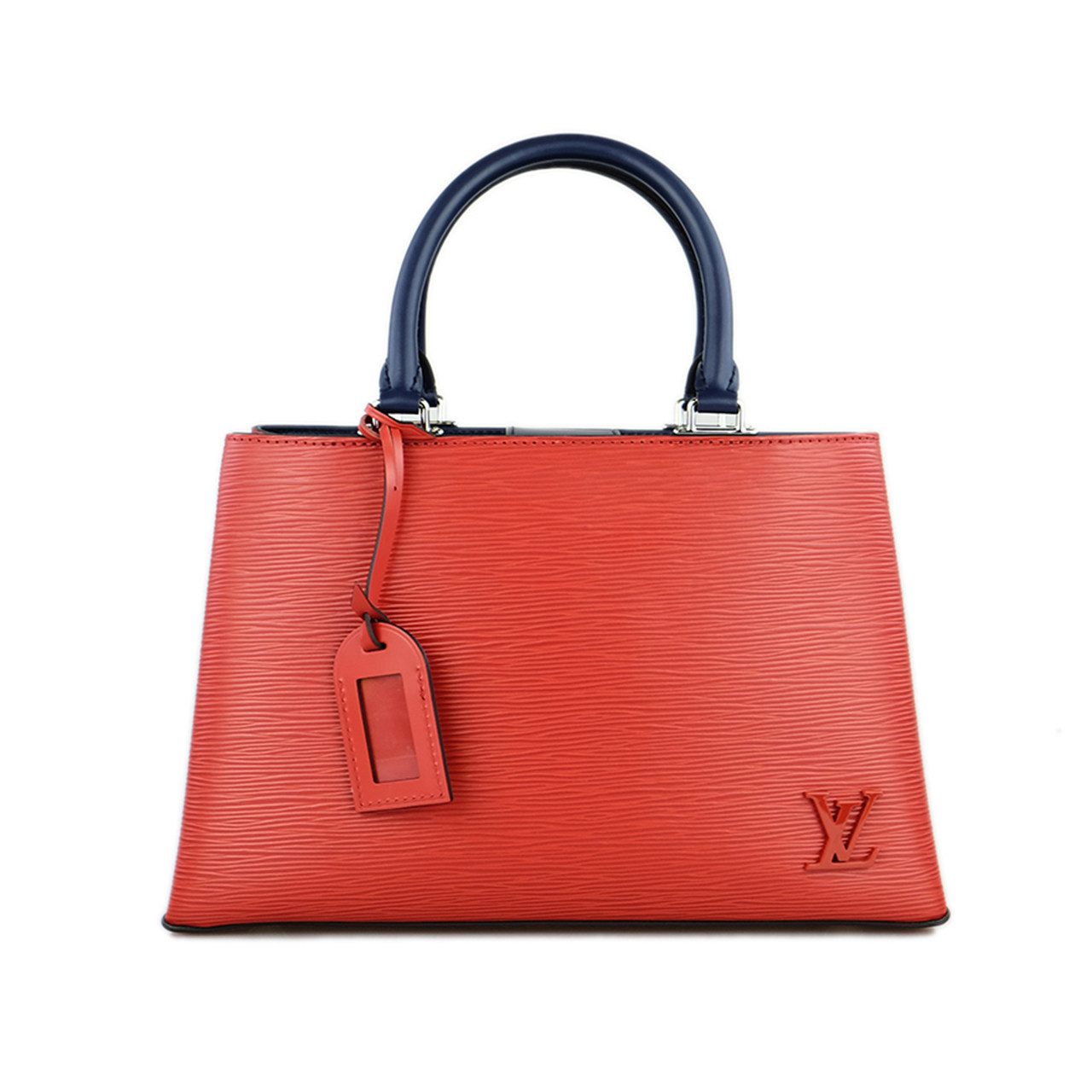 [9.9新]路易威登lv女士红色水波纹kleber单肩包手提包