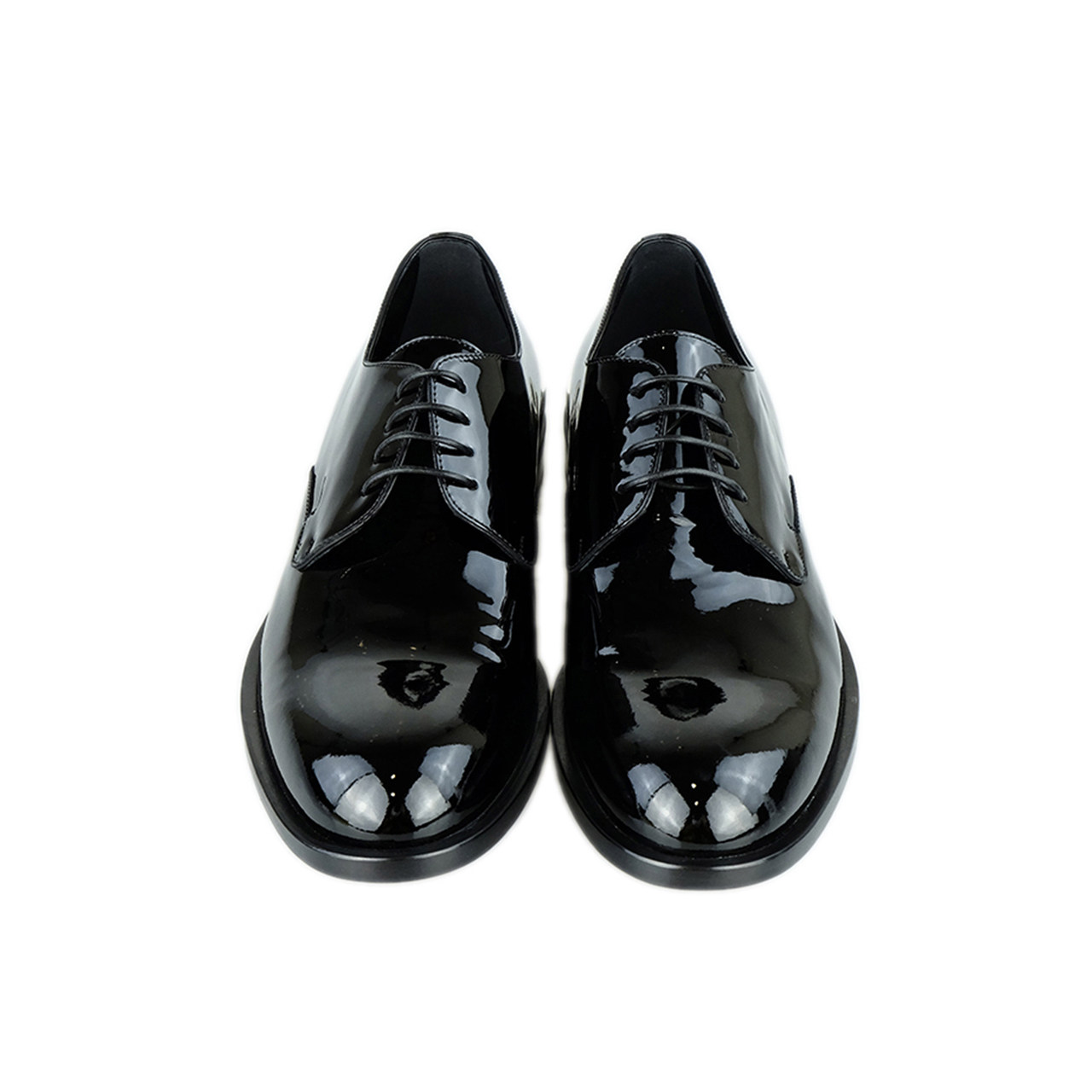 [9.9新]路易威登lv男士漆皮系带皮鞋男鞋