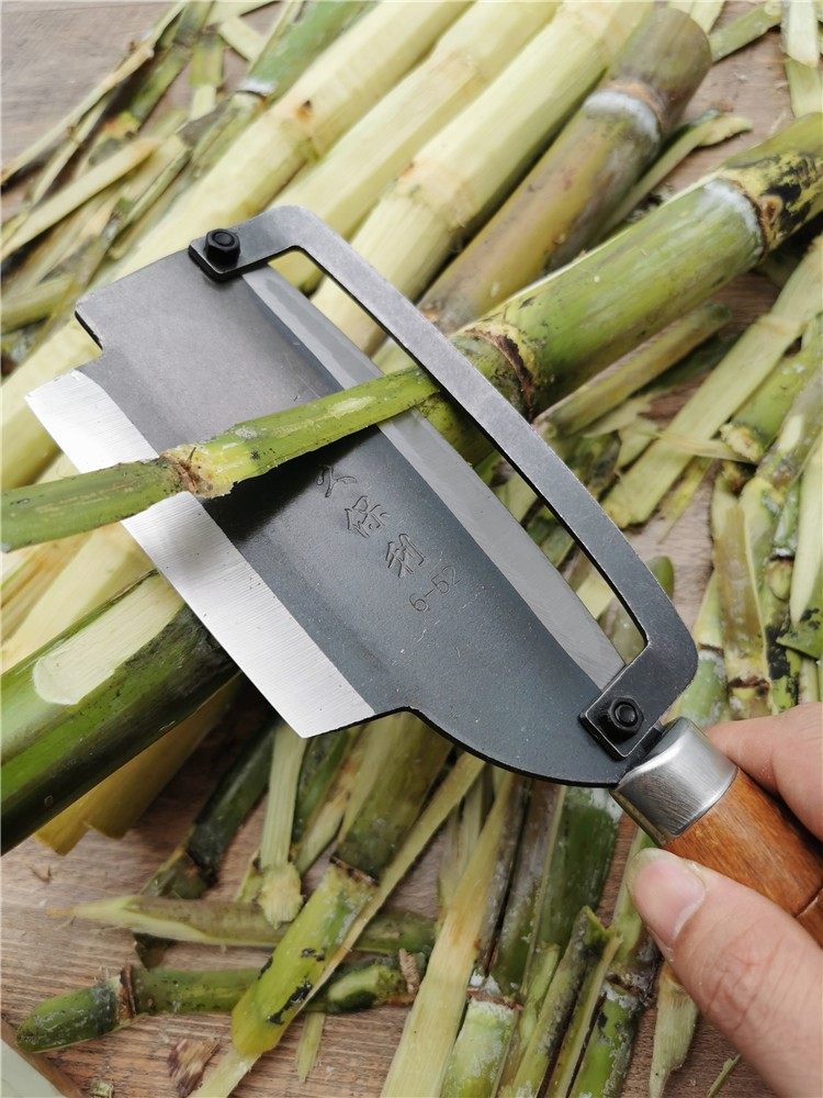 甘蔗刀削皮器削甘蔗皮的刀水果店专用型加厚刮甘蔗刨皮刀