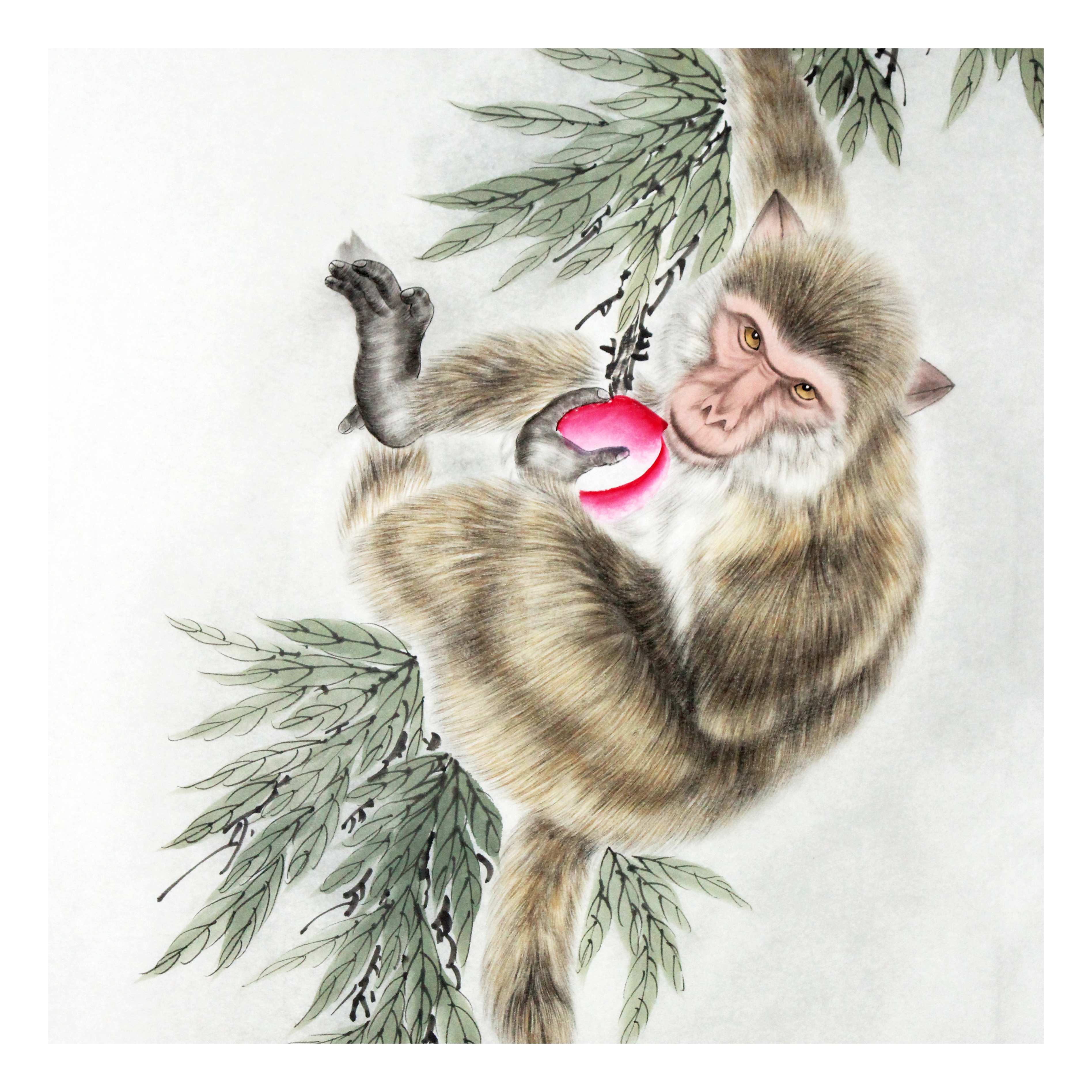 王艳玲 《金猴献瑞》 天津市美协会员