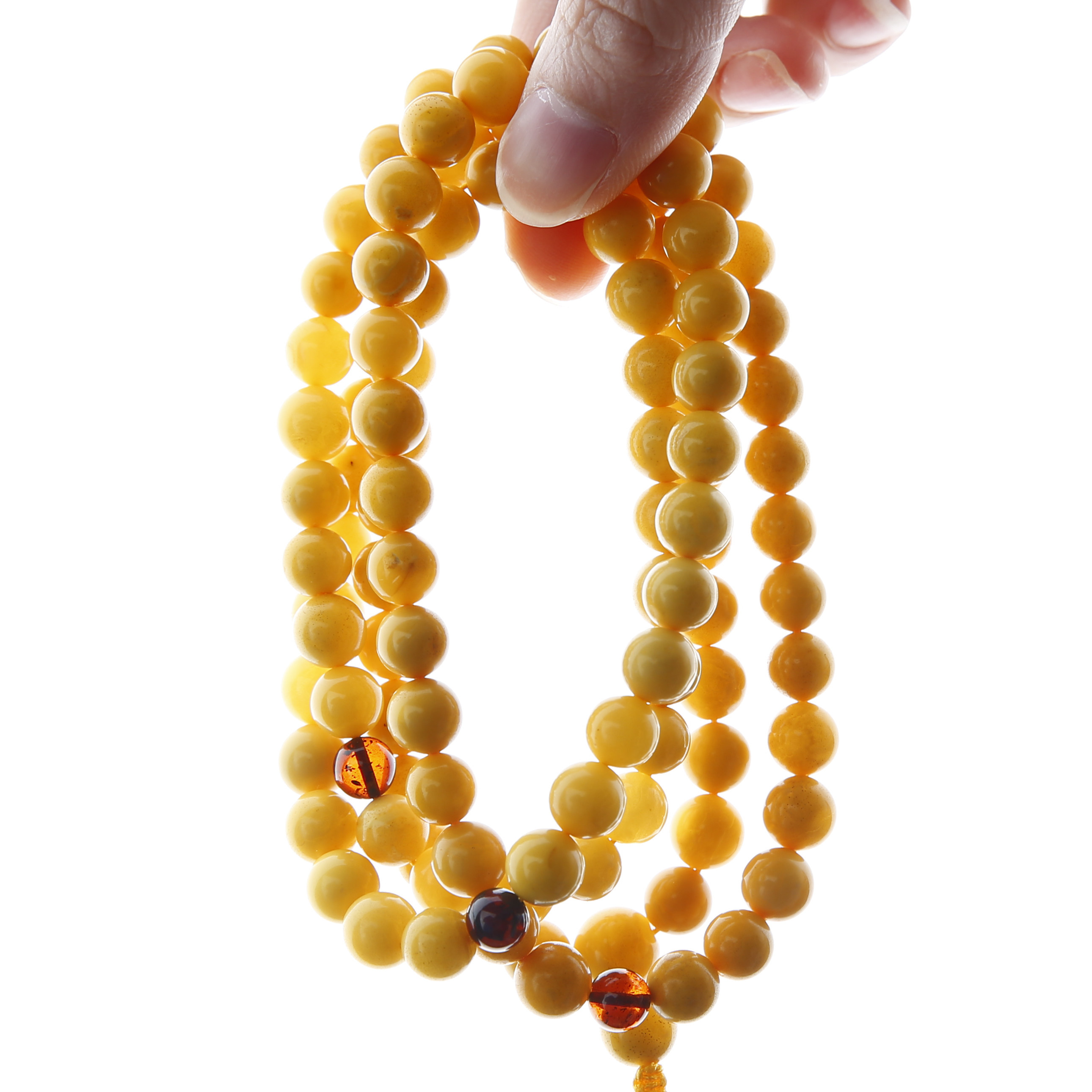 8mm精品波罗的海蜜蜡手串