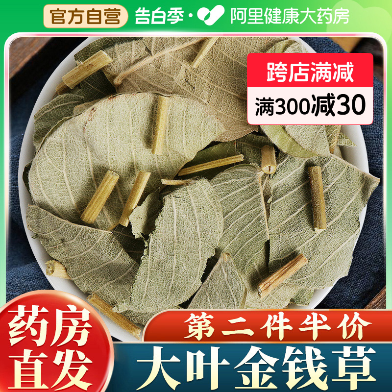 金钱草茶大叶金钱草搭野生中草薬材排腎結石海金沙鸡内金广金线草