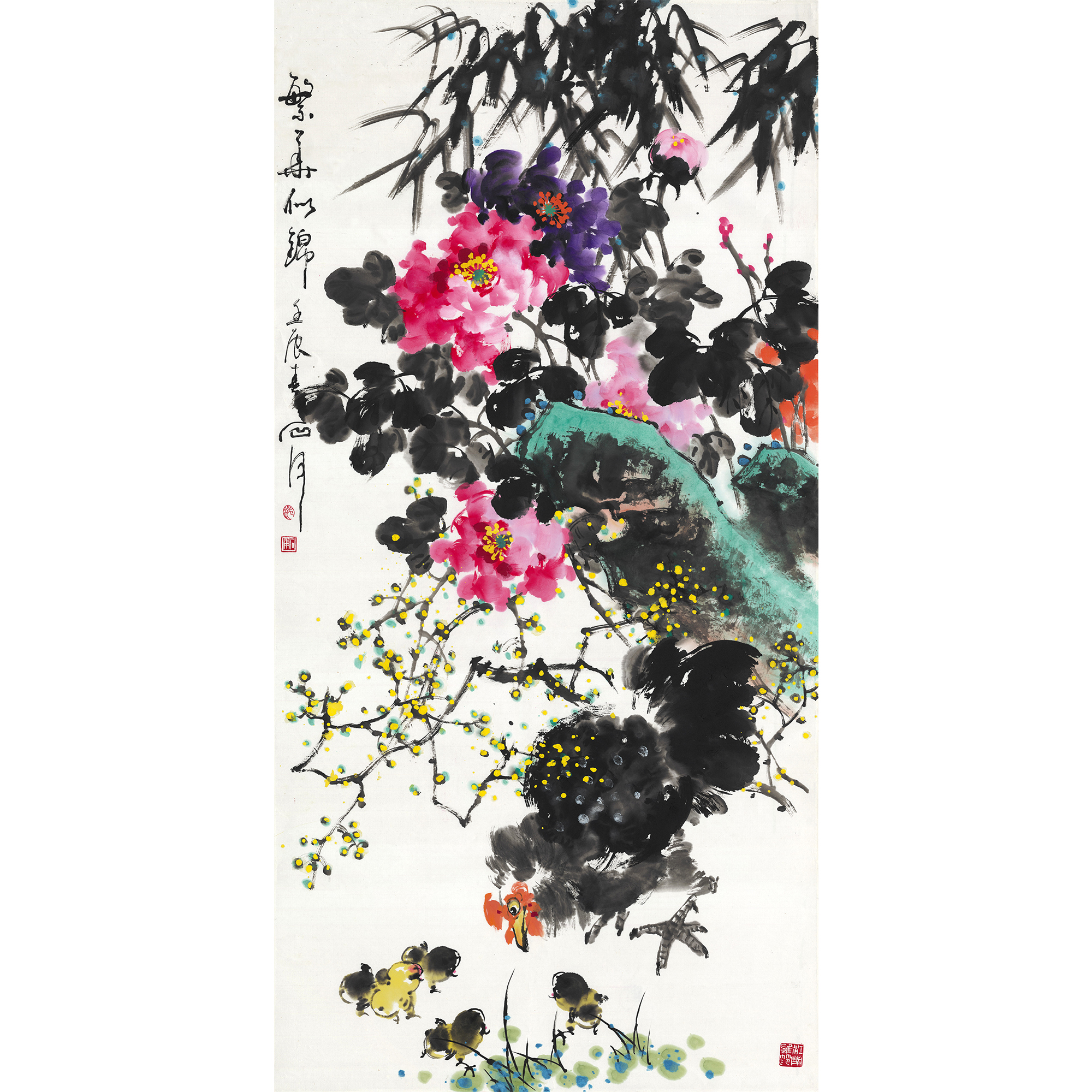 范石甫《繁华似锦》中国美术家协会会员