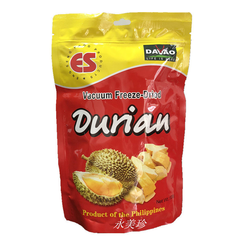 Philippine imports DAVAO ES Dried Durian Freezing durian Leisure zero food 100 gram/bagin the Snacks/Nuts/Specialty , Confection/Class dates/Plum/Dried fruit , Durian dry category - from Buy2taobao.com to provide professional Taobao agent buy service